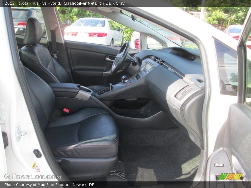 Classic Silver Metallic / Dark Gray 2013 Toyota Prius Five Hybrid
