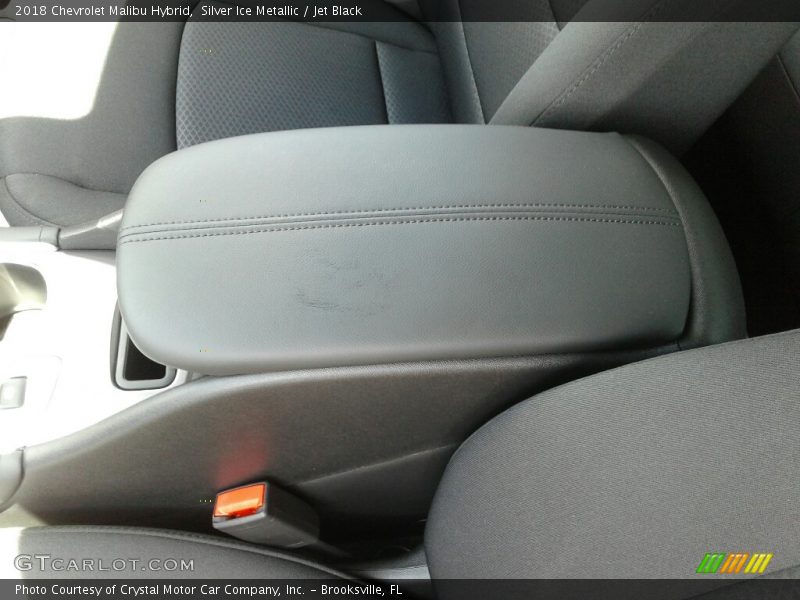 Silver Ice Metallic / Jet Black 2018 Chevrolet Malibu Hybrid