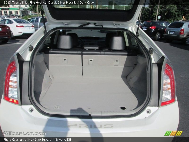 Classic Silver Metallic / Dark Gray 2013 Toyota Prius Five Hybrid
