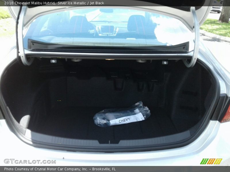 Silver Ice Metallic / Jet Black 2018 Chevrolet Malibu Hybrid