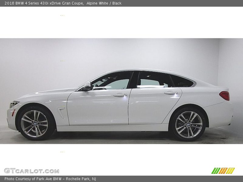 Alpine White / Black 2018 BMW 4 Series 430i xDrive Gran Coupe