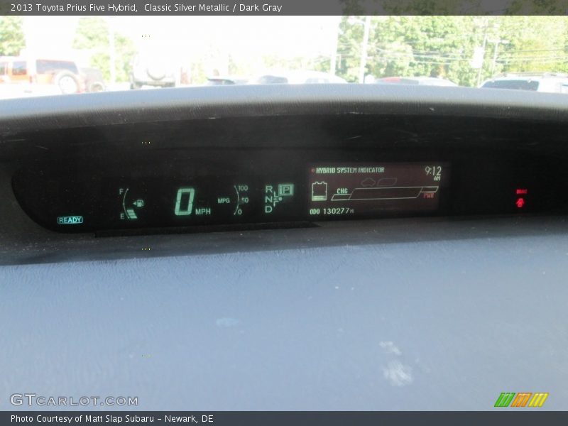 Classic Silver Metallic / Dark Gray 2013 Toyota Prius Five Hybrid