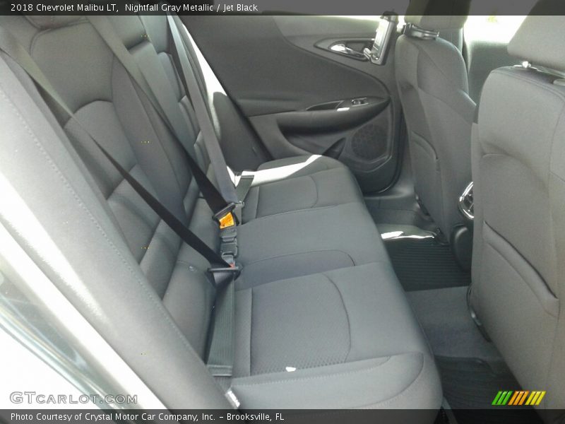 Nightfall Gray Metallic / Jet Black 2018 Chevrolet Malibu LT