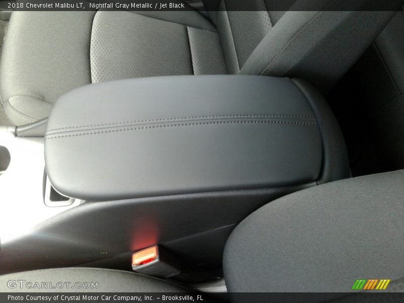 Nightfall Gray Metallic / Jet Black 2018 Chevrolet Malibu LT