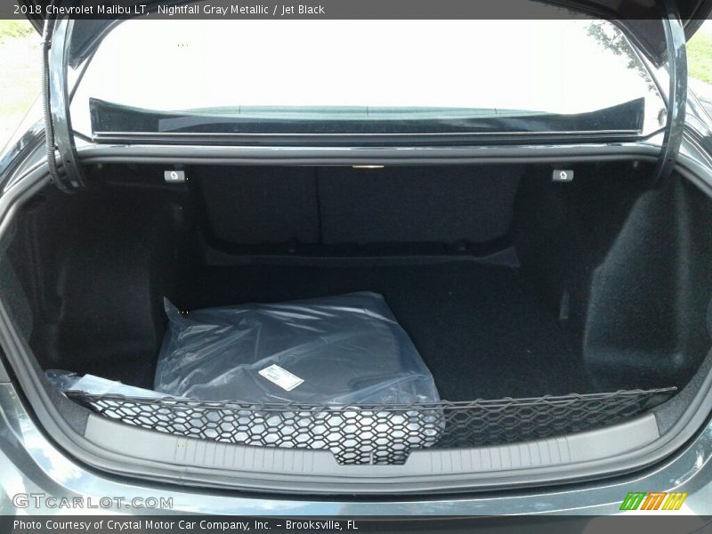 Nightfall Gray Metallic / Jet Black 2018 Chevrolet Malibu LT