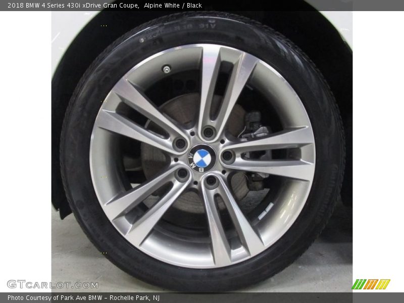 Alpine White / Black 2018 BMW 4 Series 430i xDrive Gran Coupe