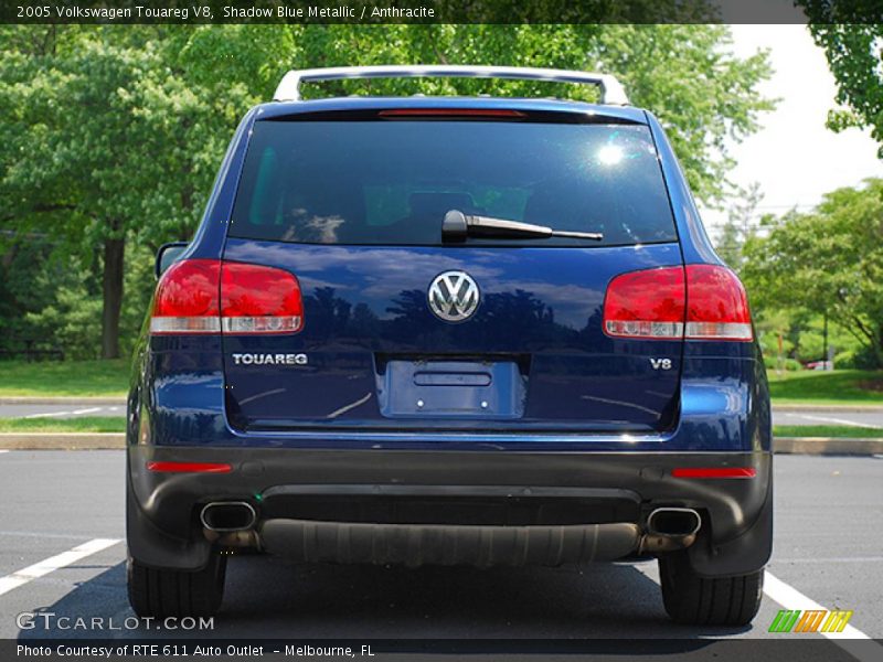 Shadow Blue Metallic / Anthracite 2005 Volkswagen Touareg V8