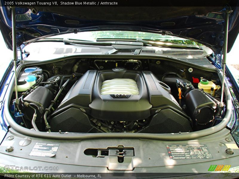 Shadow Blue Metallic / Anthracite 2005 Volkswagen Touareg V8