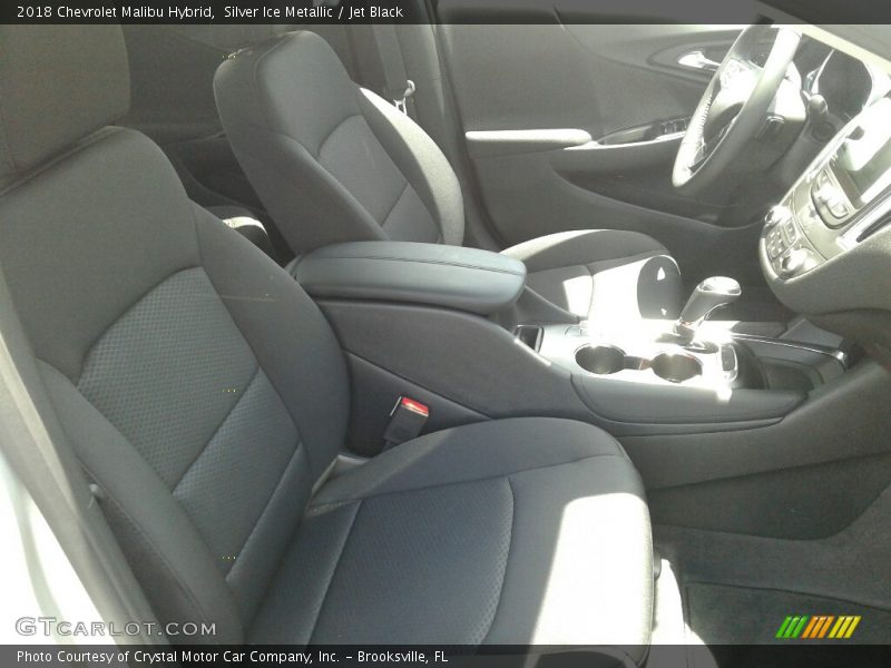 Silver Ice Metallic / Jet Black 2018 Chevrolet Malibu Hybrid