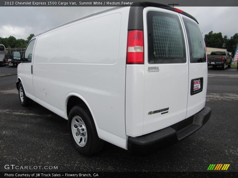 Summit White / Medium Pewter 2013 Chevrolet Express 1500 Cargo Van
