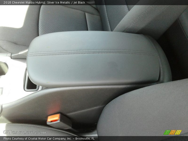 Silver Ice Metallic / Jet Black 2018 Chevrolet Malibu Hybrid