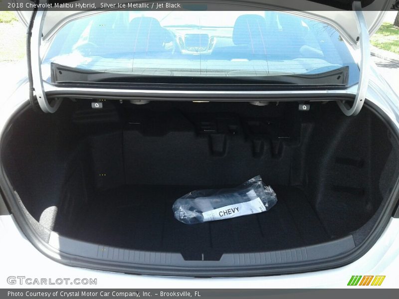 Silver Ice Metallic / Jet Black 2018 Chevrolet Malibu Hybrid