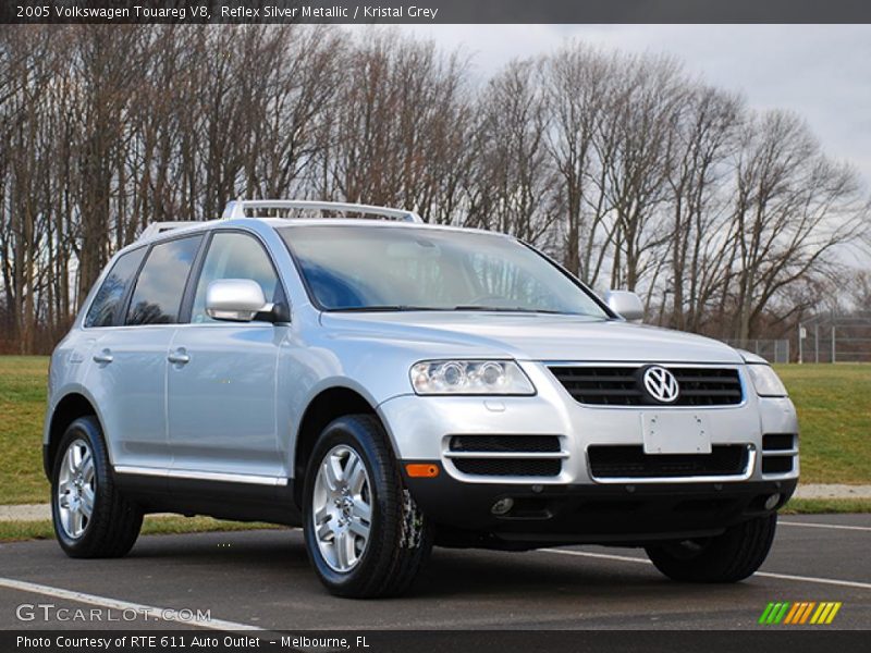 Reflex Silver Metallic / Kristal Grey 2005 Volkswagen Touareg V8