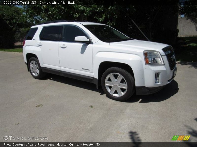Olympic White / Jet Black 2011 GMC Terrain SLT