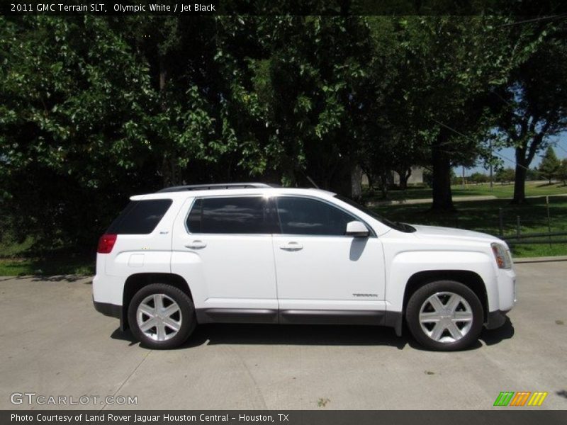 Olympic White / Jet Black 2011 GMC Terrain SLT