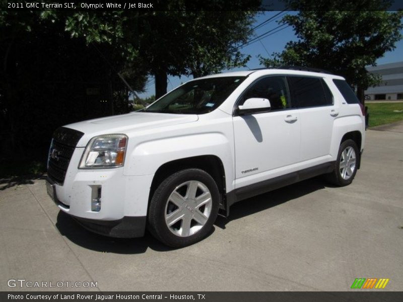 Olympic White / Jet Black 2011 GMC Terrain SLT