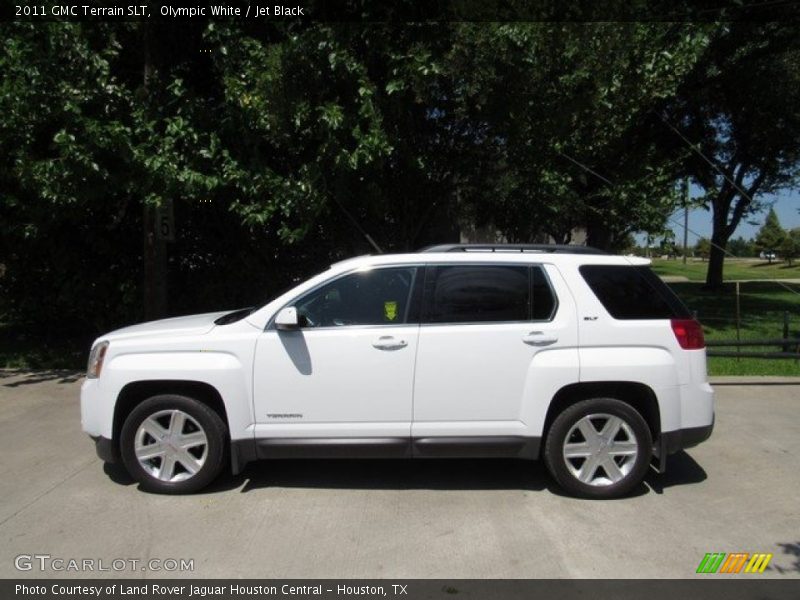 Olympic White / Jet Black 2011 GMC Terrain SLT