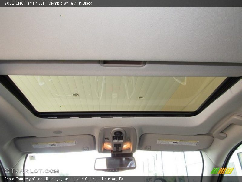 Olympic White / Jet Black 2011 GMC Terrain SLT