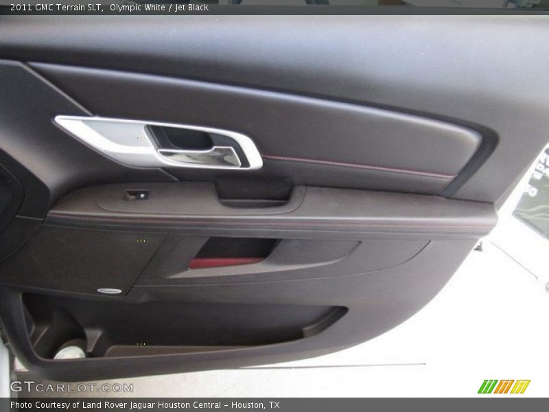 Olympic White / Jet Black 2011 GMC Terrain SLT