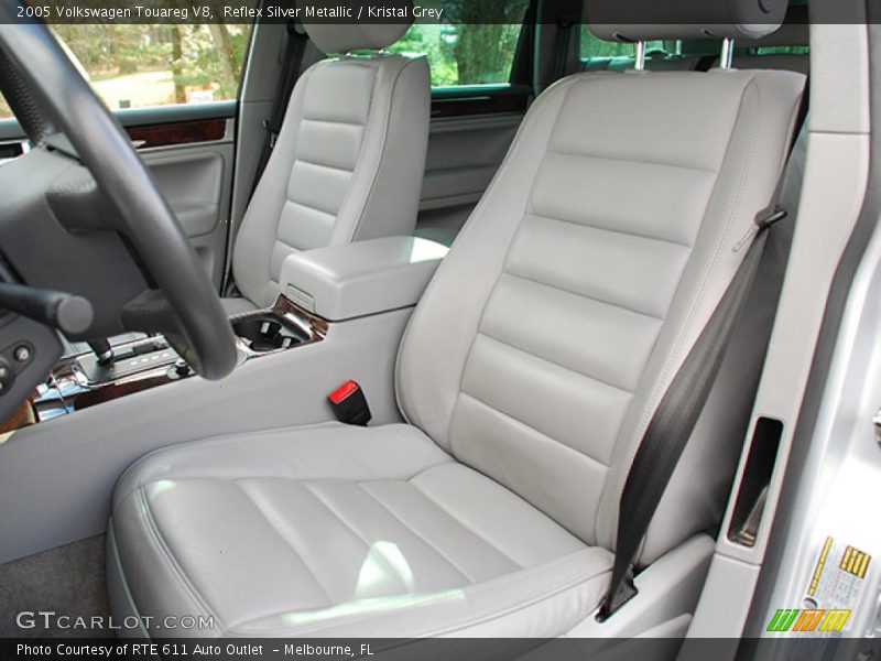 Reflex Silver Metallic / Kristal Grey 2005 Volkswagen Touareg V8