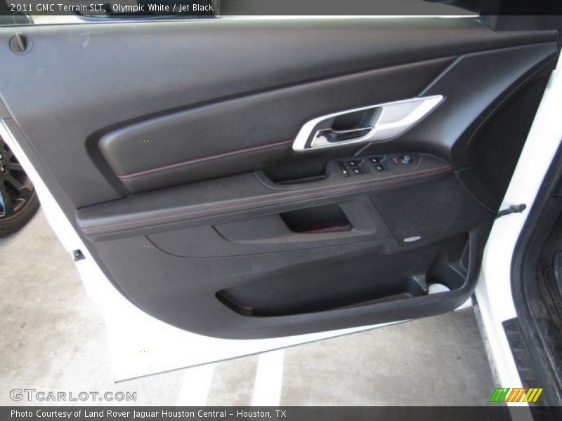 Olympic White / Jet Black 2011 GMC Terrain SLT