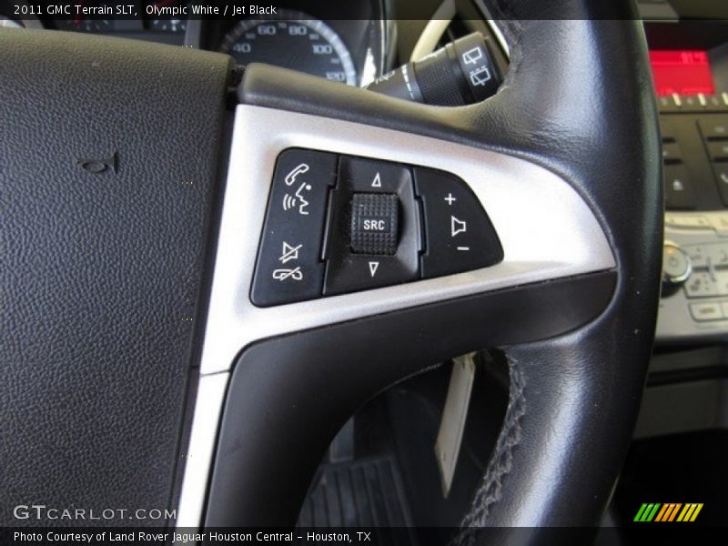 Olympic White / Jet Black 2011 GMC Terrain SLT
