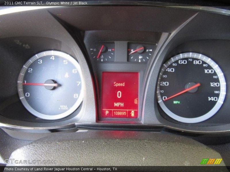 Olympic White / Jet Black 2011 GMC Terrain SLT