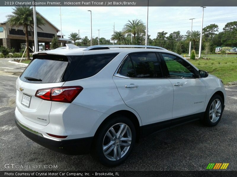 Iridescent Pearl Tricoat / Jet Black/Brandy 2019 Chevrolet Equinox Premier