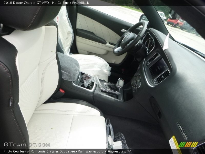 IndiGo Blue / Pearl/Black 2018 Dodge Charger GT AWD