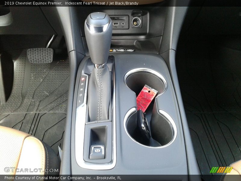 Iridescent Pearl Tricoat / Jet Black/Brandy 2019 Chevrolet Equinox Premier