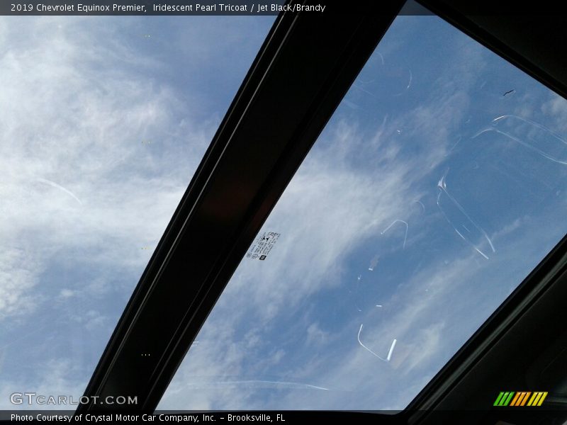Iridescent Pearl Tricoat / Jet Black/Brandy 2019 Chevrolet Equinox Premier