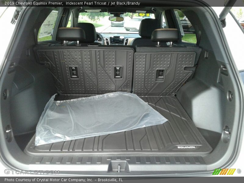 Iridescent Pearl Tricoat / Jet Black/Brandy 2019 Chevrolet Equinox Premier