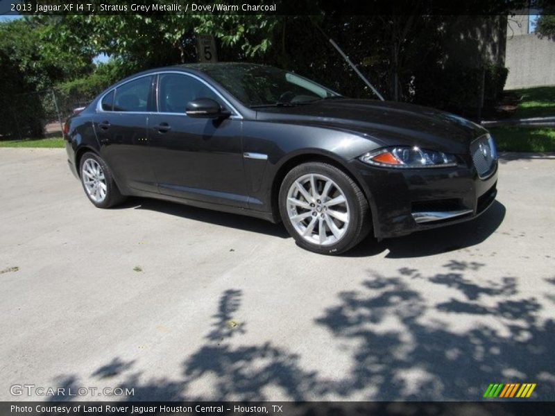 Stratus Grey Metallic / Dove/Warm Charcoal 2013 Jaguar XF I4 T