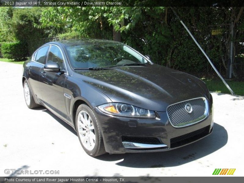 Stratus Grey Metallic / Dove/Warm Charcoal 2013 Jaguar XF I4 T