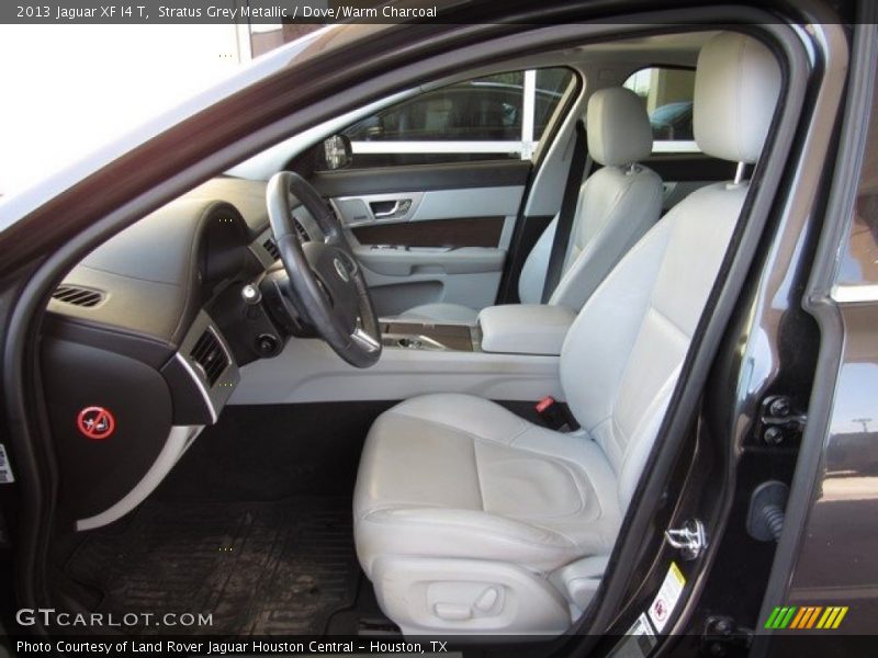 Stratus Grey Metallic / Dove/Warm Charcoal 2013 Jaguar XF I4 T