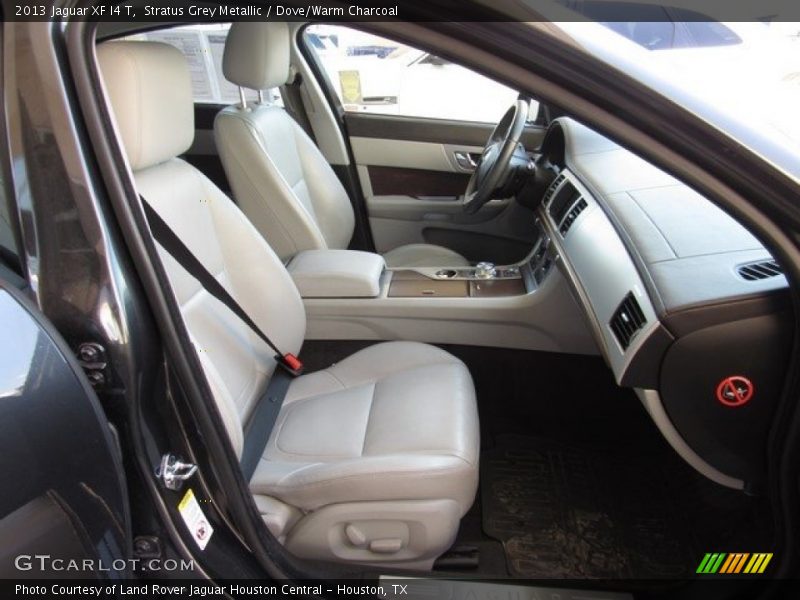 Stratus Grey Metallic / Dove/Warm Charcoal 2013 Jaguar XF I4 T