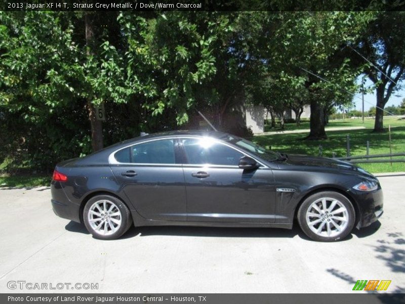 Stratus Grey Metallic / Dove/Warm Charcoal 2013 Jaguar XF I4 T