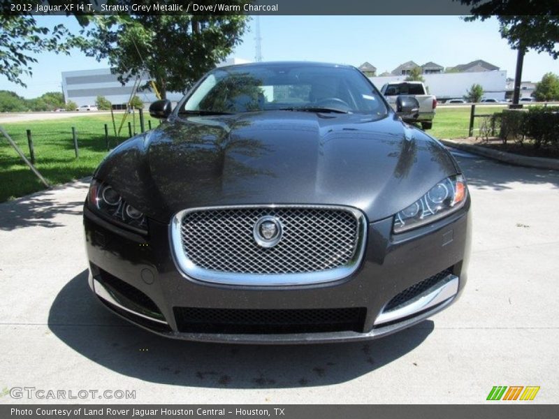 Stratus Grey Metallic / Dove/Warm Charcoal 2013 Jaguar XF I4 T