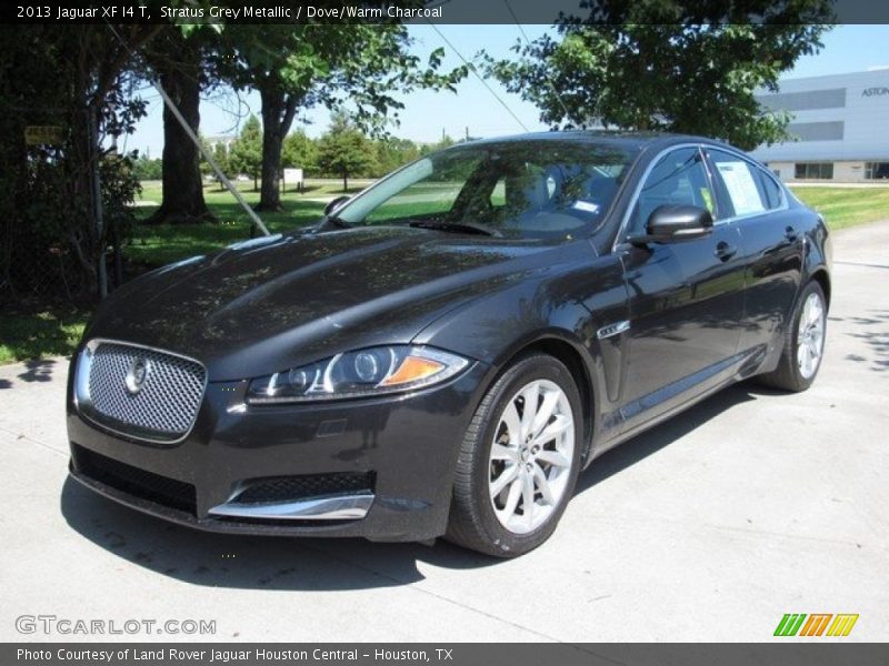 Stratus Grey Metallic / Dove/Warm Charcoal 2013 Jaguar XF I4 T