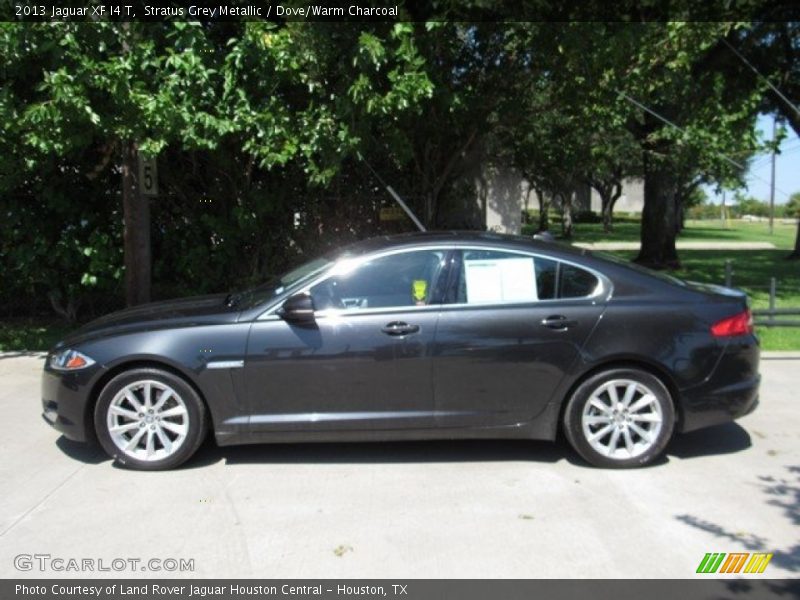 Stratus Grey Metallic / Dove/Warm Charcoal 2013 Jaguar XF I4 T