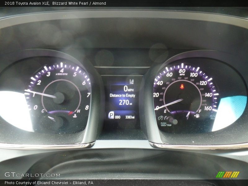 Blizzard White Pearl / Almond 2018 Toyota Avalon XLE