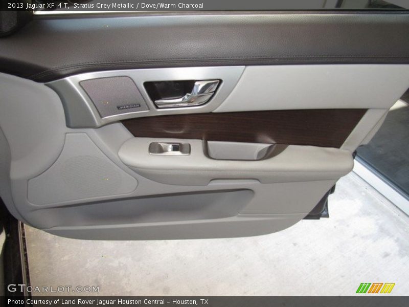 Stratus Grey Metallic / Dove/Warm Charcoal 2013 Jaguar XF I4 T