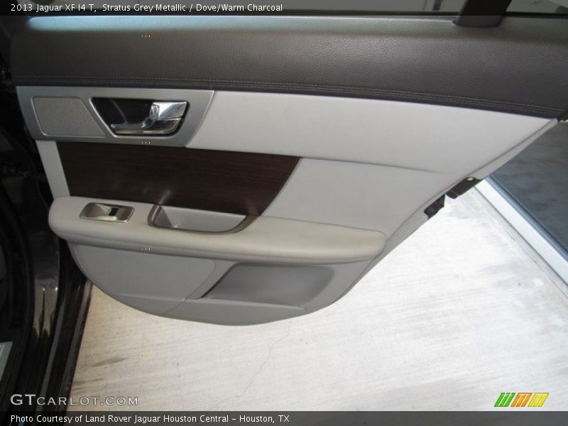 Stratus Grey Metallic / Dove/Warm Charcoal 2013 Jaguar XF I4 T