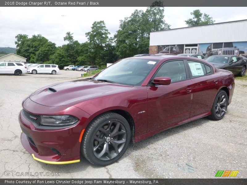 Octane Red Pearl / Black 2018 Dodge Charger R/T