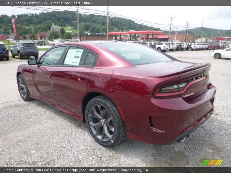 Octane Red Pearl / Black 2018 Dodge Charger R/T
