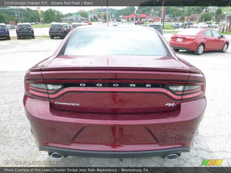 Octane Red Pearl / Black 2018 Dodge Charger R/T