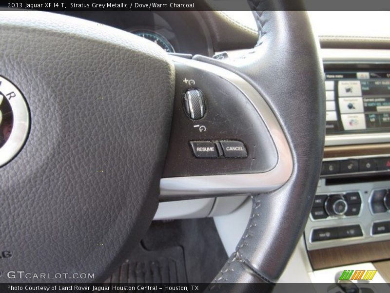 Stratus Grey Metallic / Dove/Warm Charcoal 2013 Jaguar XF I4 T