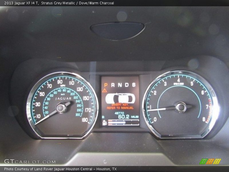 Stratus Grey Metallic / Dove/Warm Charcoal 2013 Jaguar XF I4 T