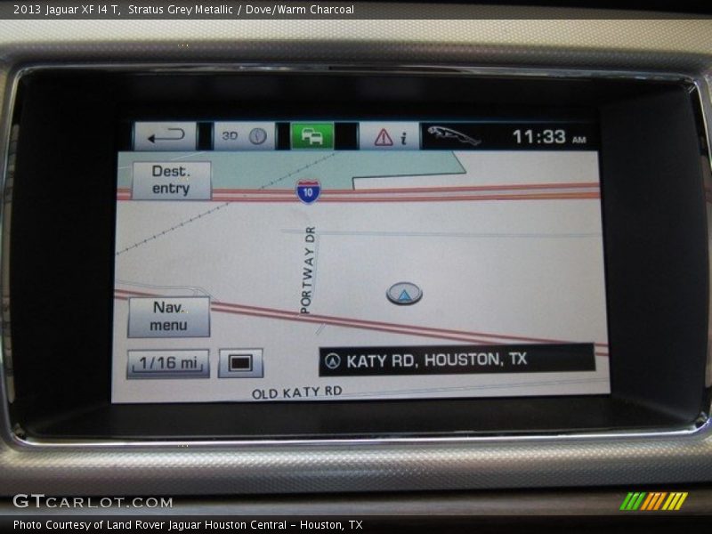 Stratus Grey Metallic / Dove/Warm Charcoal 2013 Jaguar XF I4 T