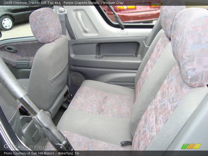 Purple Graphite Metallic / Medium Gray 1999 Chevrolet Tracker Soft Top 4x4